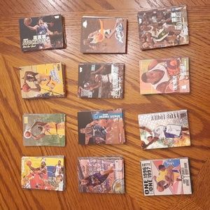 285 count lot, Fleer, Skybox, Upper Deck, and Topps 90's Basketball cards